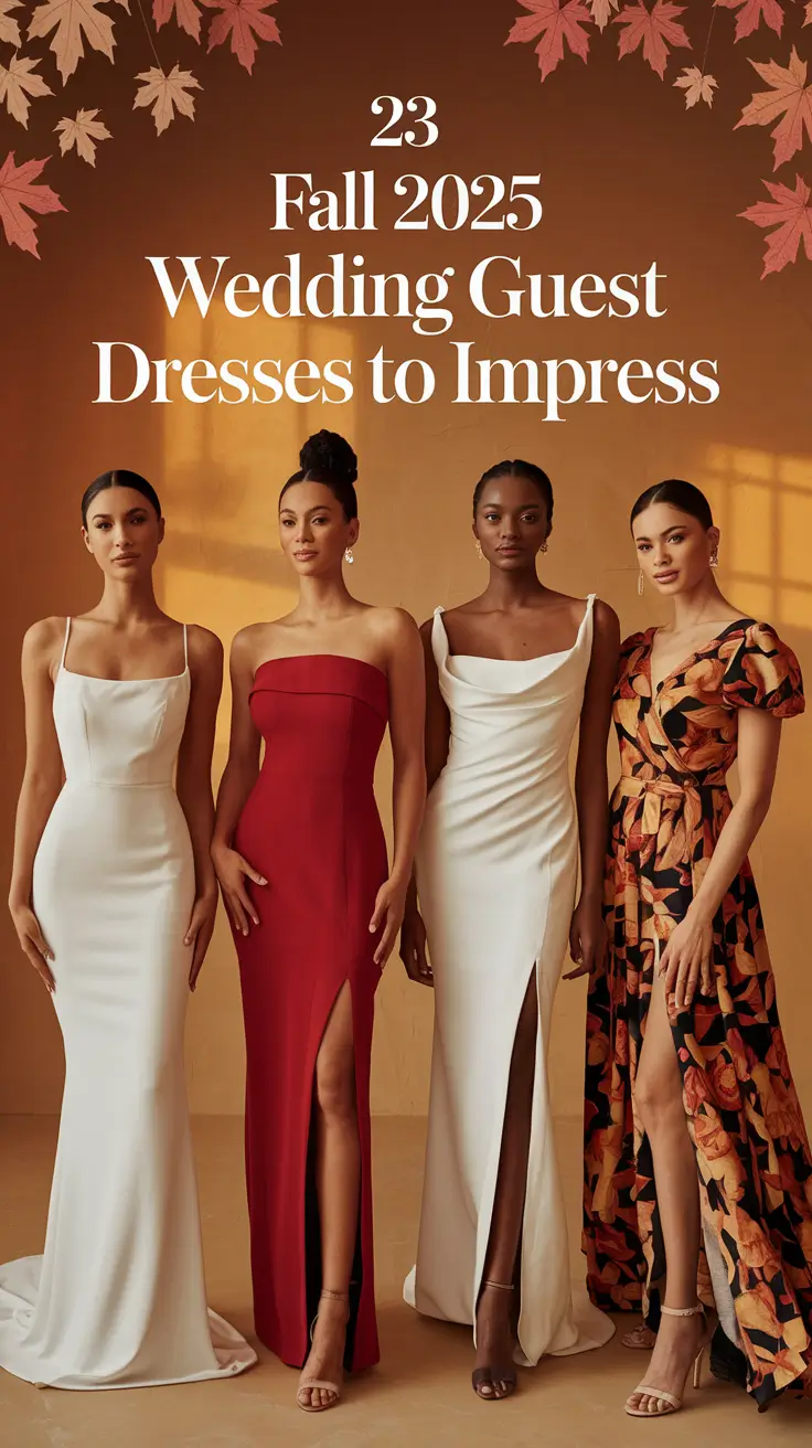 Fall 2025 Wedding Guest Dresses to Impress: From Cocktail Attire to Country Casual