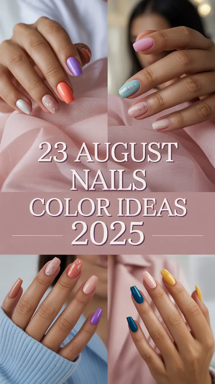 August Nails Color Ideas 2025 That Are Too Cute to Miss — From Chrome to Green Gel