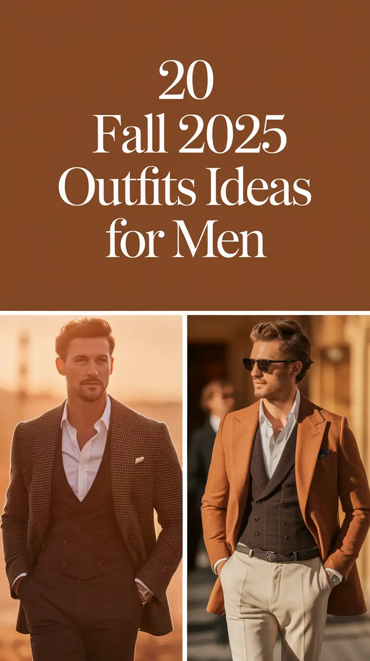 Fall 2025 Outfits Ideas for Men: Stylish, Cozy & Timeless Looks for the Season
