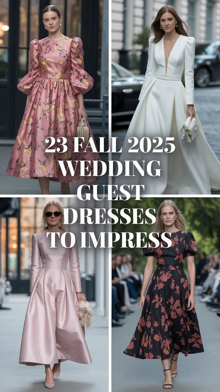 Fall 2025 Wedding Guest Dresses to Impress: From Cocktail Attire to Country Casual