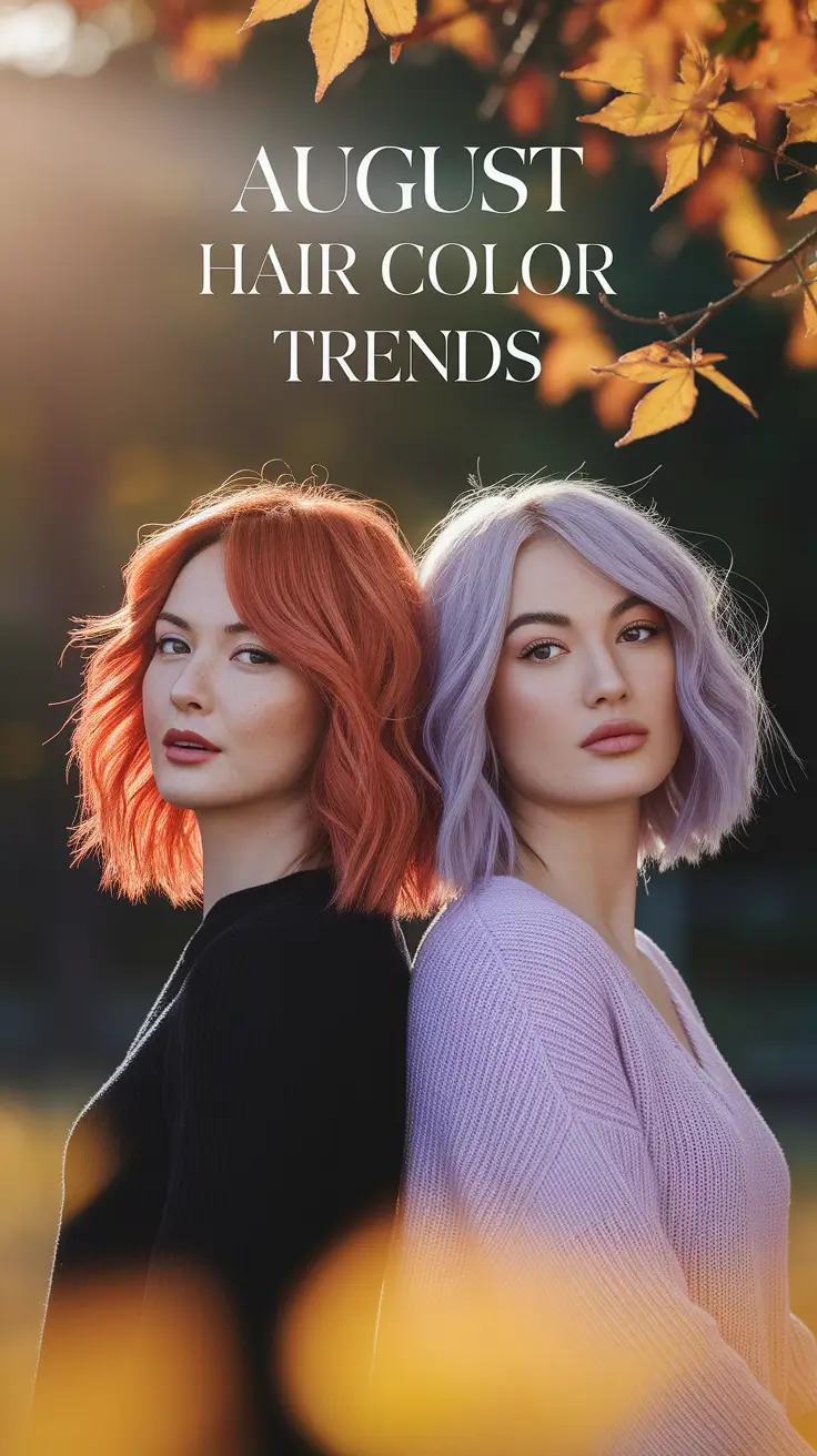 2025 August Hair Color Trends That Are Taking Over Pinterest Right Now