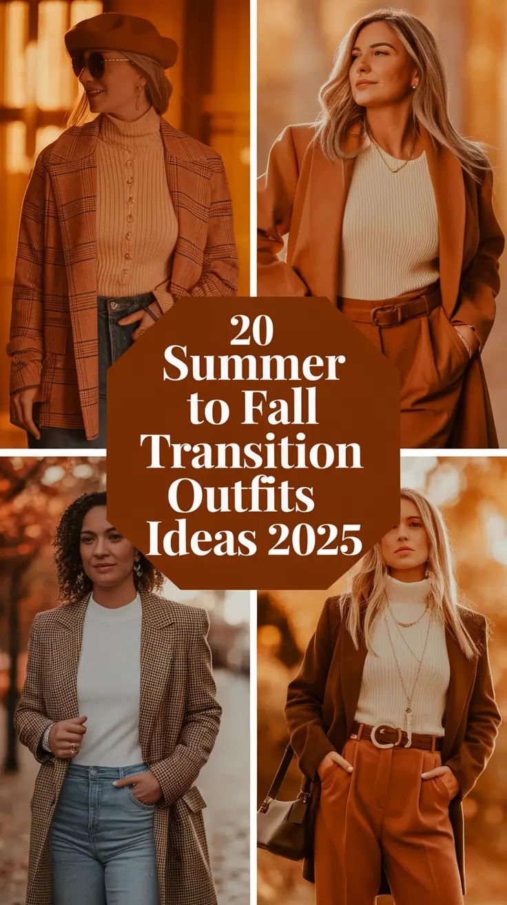 Summer to Fall Transition Outfits Ideas 2025: From Hot Days to Comfy Fall Layers