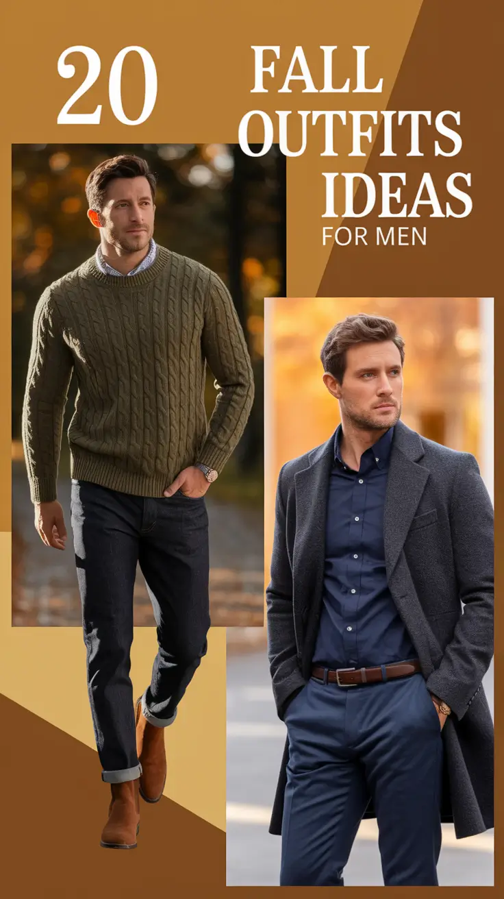 Fall 2025 Outfits Ideas for Men: Stylish, Cozy & Timeless Looks for the Season