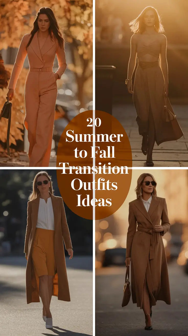 Summer to Fall Transition Outfits Ideas 2025: From Hot Days to Comfy Fall Layers