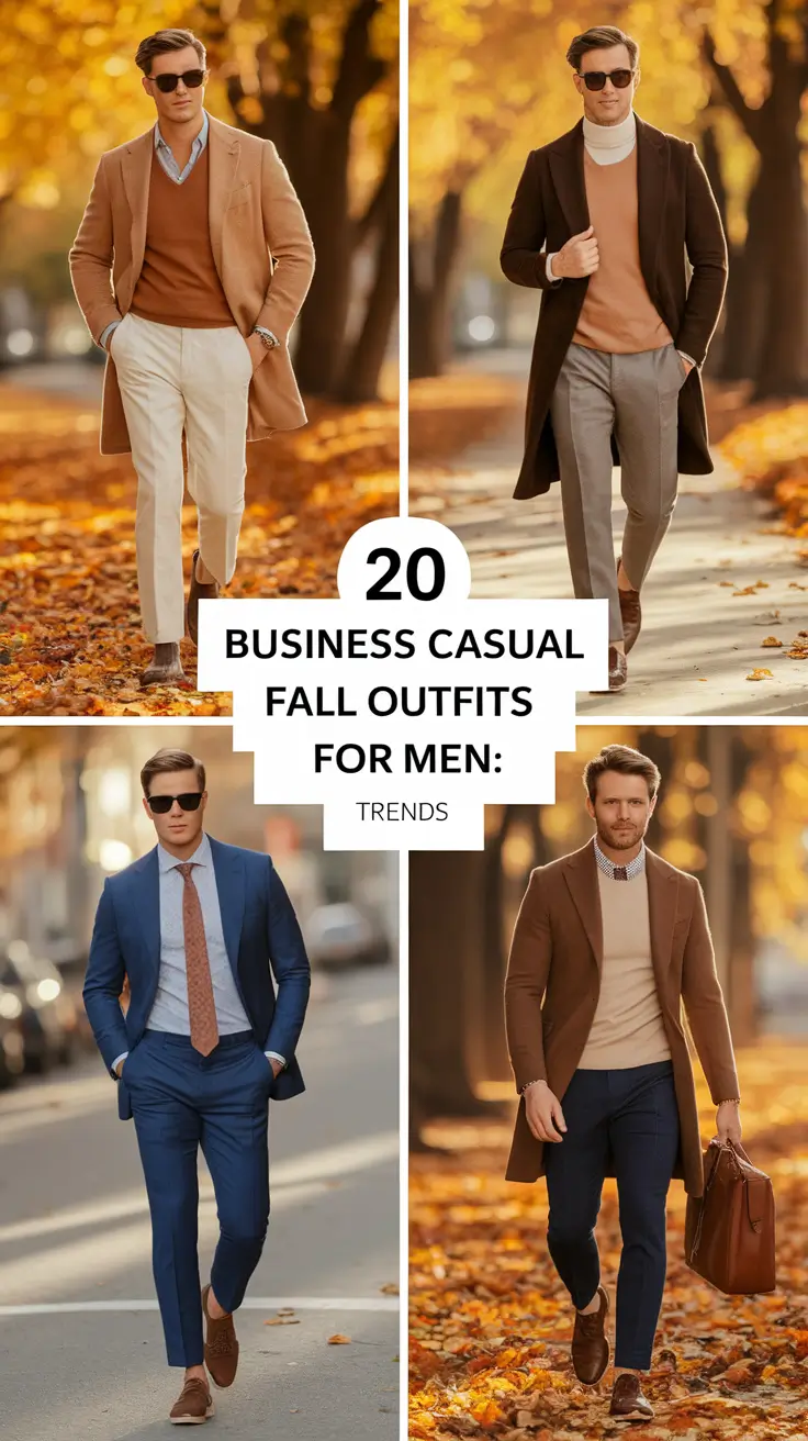 Business Casual Fall Outfits for Men: Trends for 2025 That Redefine Office Wear