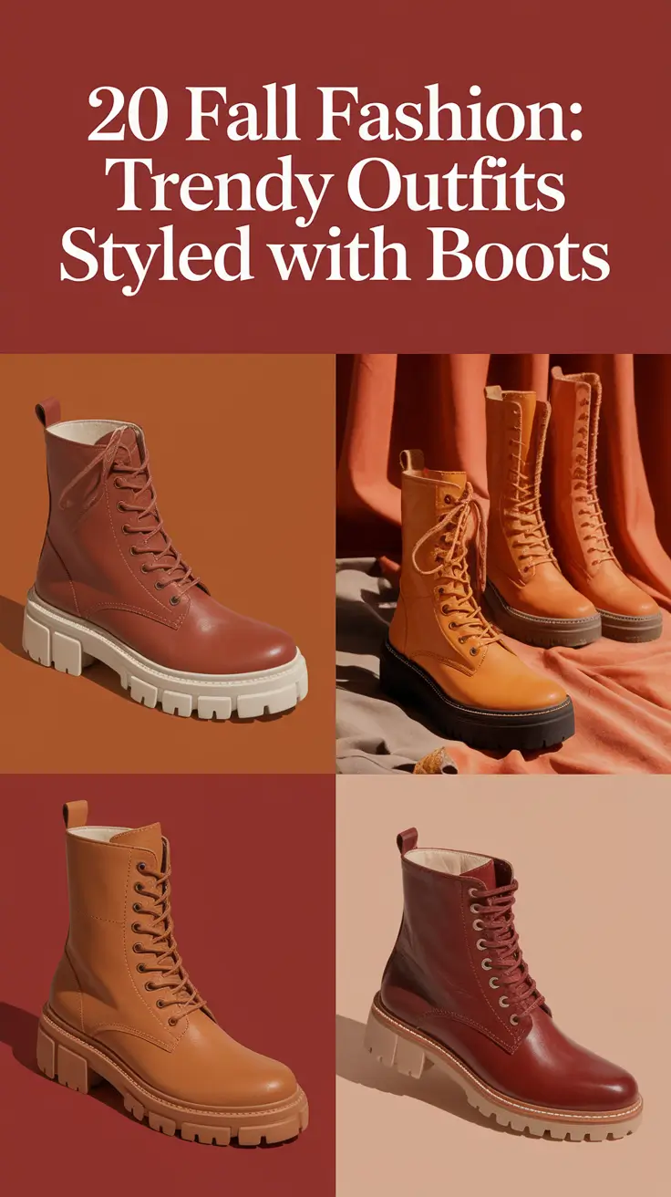 2025 Fall Fashion: Trendy Outfits Styled with Boots for Every Look
