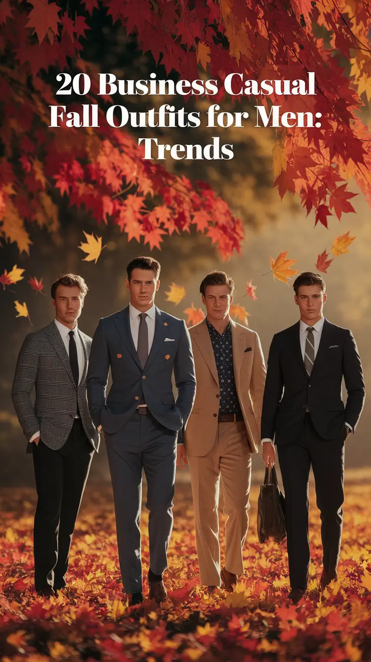 Business Casual Fall Outfits for Men: Trends for 2025 That Redefine Office Wear