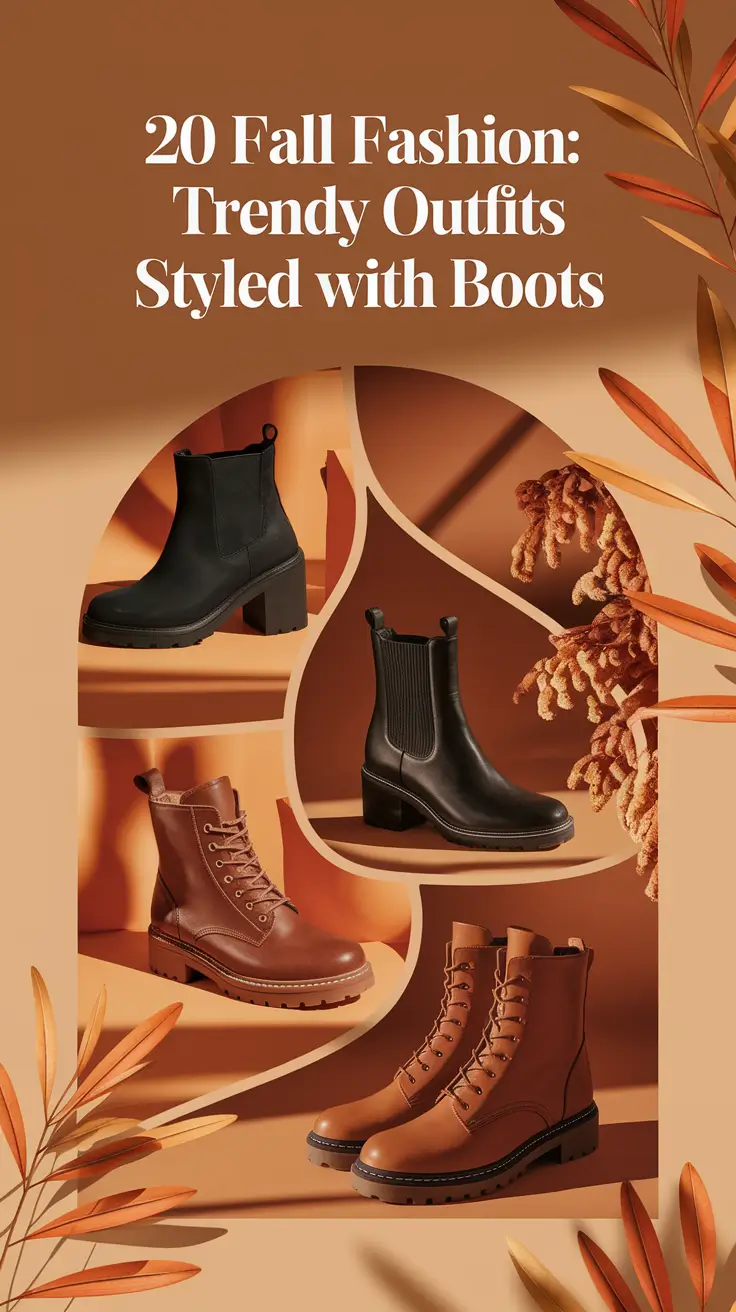 2025 Fall Fashion: Trendy Outfits Styled with Boots for Every Look