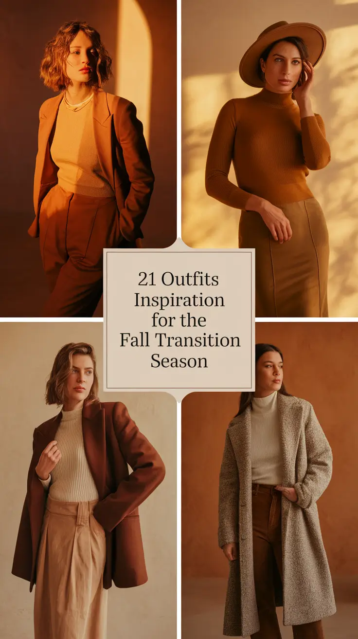 2025 Outfits Inspiration for the Fall Transition Season: Easy Looks That Feel Effortless