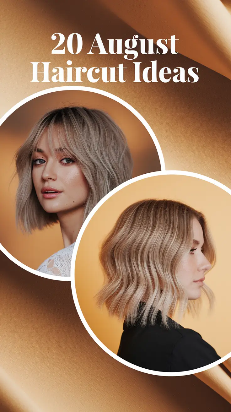 August Haircut Ideas 2025: Fresh Styles for Every Length, From Bobs to Bangs