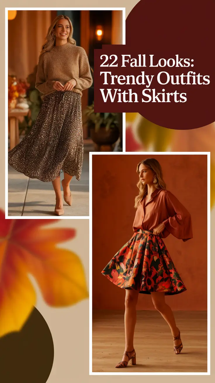 Fall 2025 Looks: Trendy Outfits with Skirts That Feel Cozy, Classy, and Totally Wearable