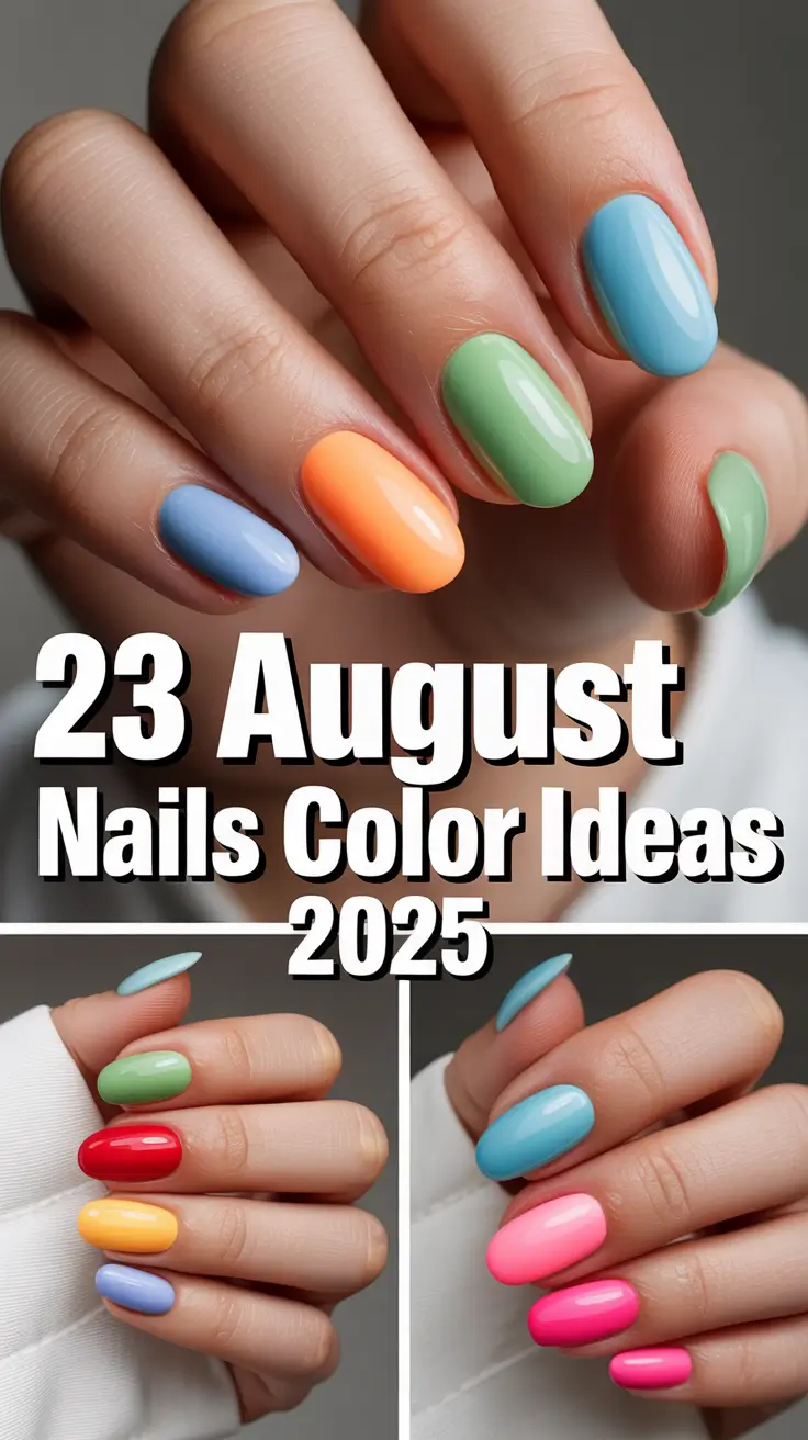 August Nails Color Ideas 2025 That Are Too Cute to Miss — From Chrome to Green Gel