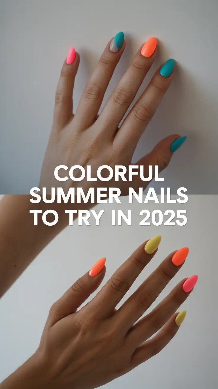 Colorful Summer Nails to Try in 2025: Bright and Fun Ideas for Every Style