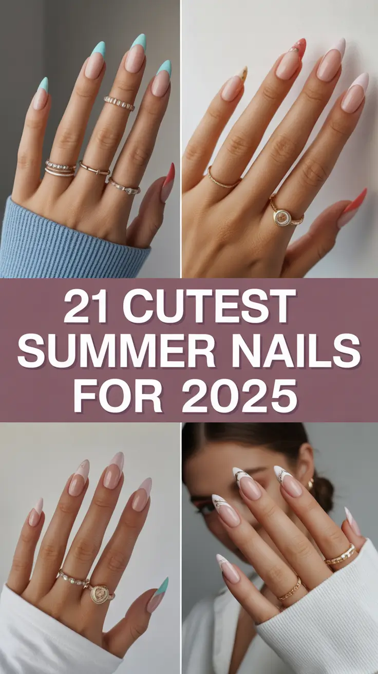 Cutest Summer Nails for 2025: The Most Aesthetic & Colorful Designs to Try This Season