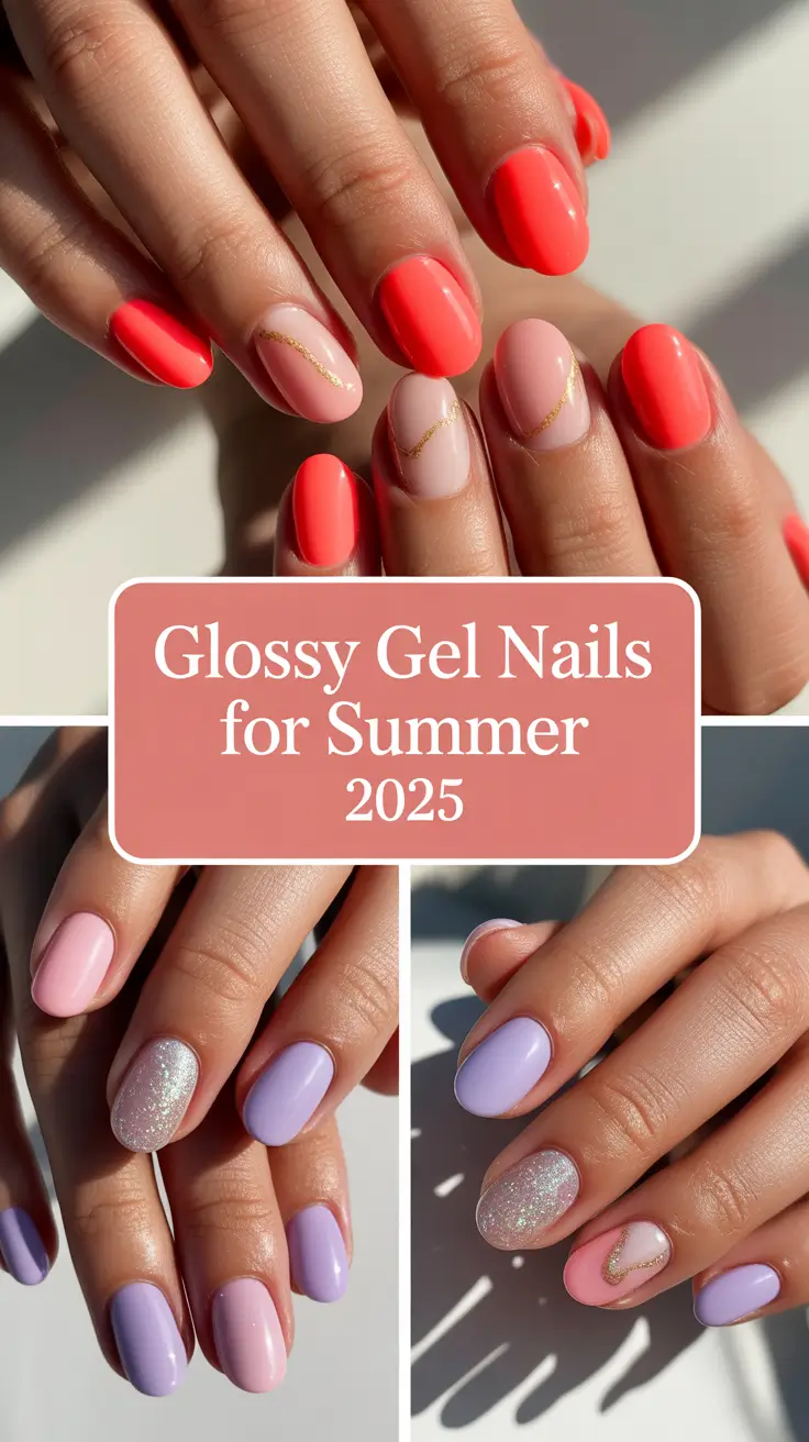 Glossy Gel Nails for Summer 2025: Fresh Pink Designs You’ll Want Right Now