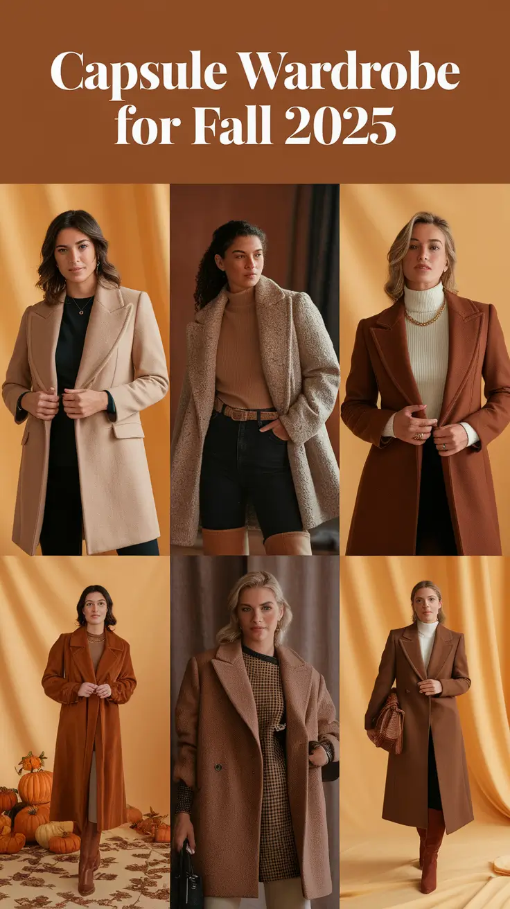 Capsule Wardrobe for Fall 2025: 20 Stylish Outfits to Inspire a Soft Autumn Reset