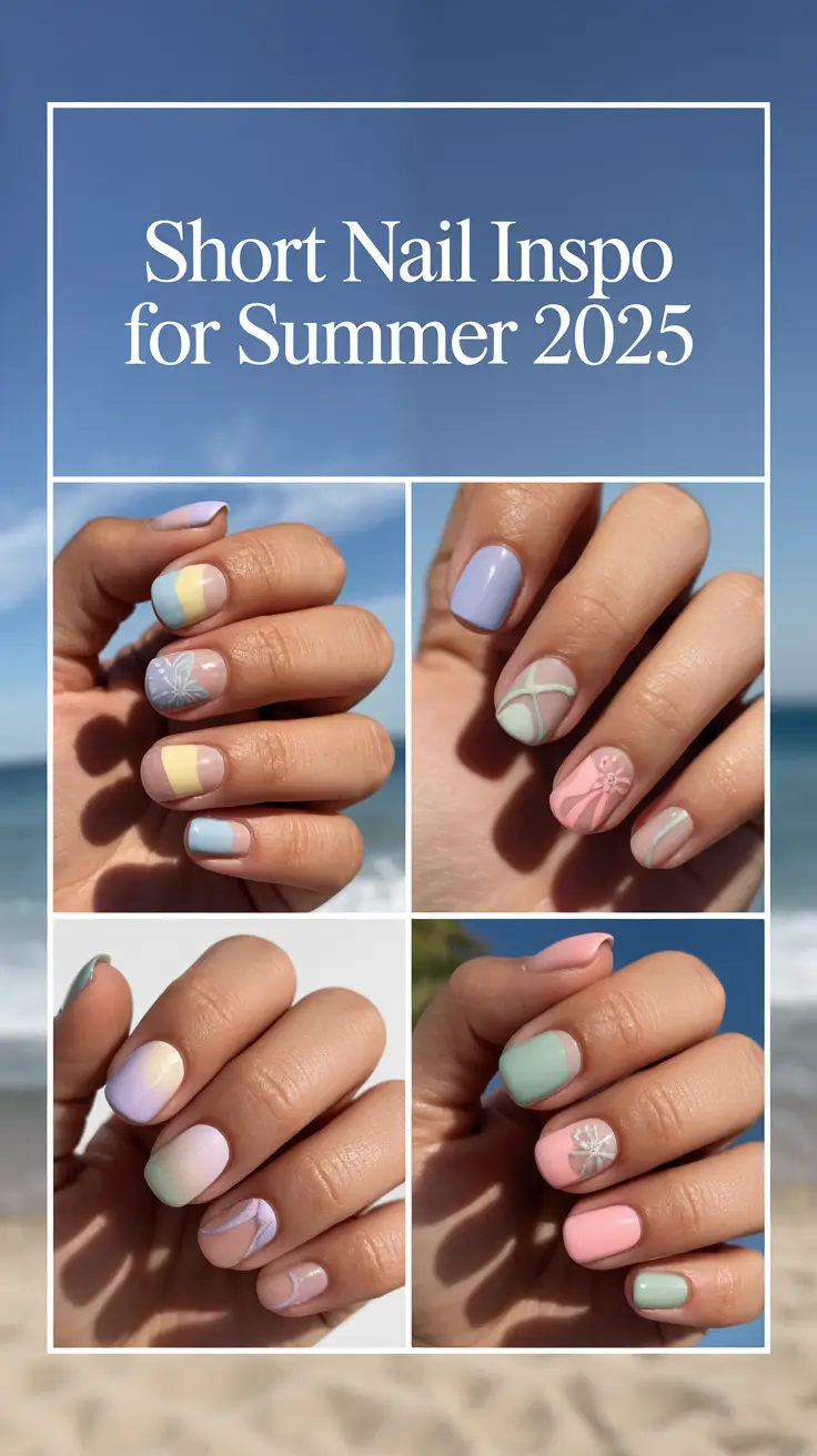 Short Nail Inspo for Summer 2025: Easy, Fun & Y2K-Ready Looks You’ll Love