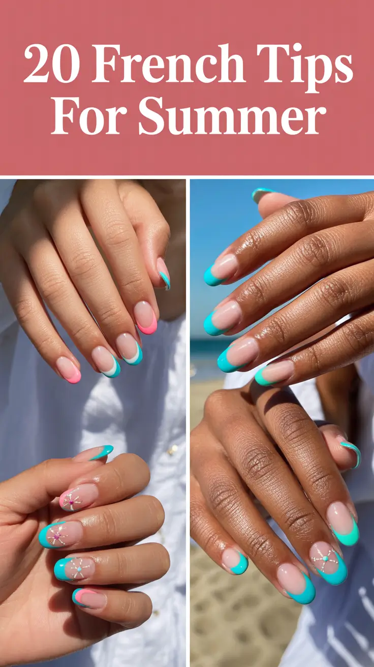 French Tips for Summer 2025: Bold and Cute Nail Ideas to Try This Season