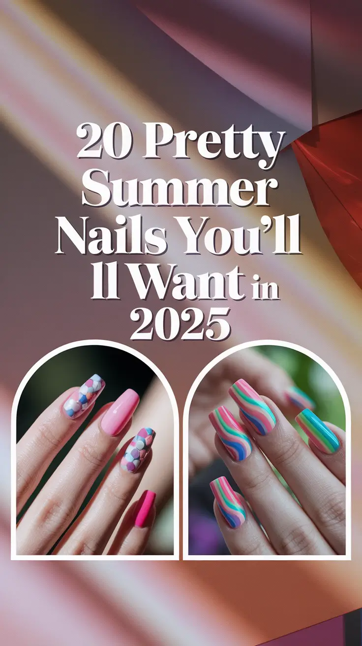 Pretty Summer Nails You’ll Want in 2025: Fresh Designs for Almond and Square Styles