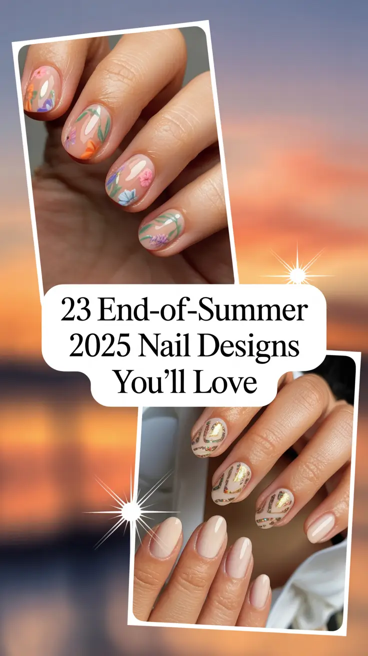 End-of-Summer 2025 Nail Designs You’ll Love: From Almond Art to Square Color Dip