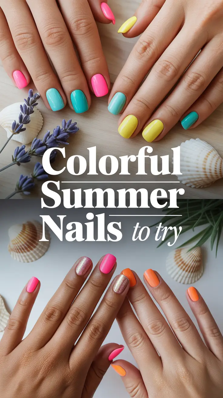 Colorful Summer Nails to Try in 2025: Bright and Fun Ideas for Every Style