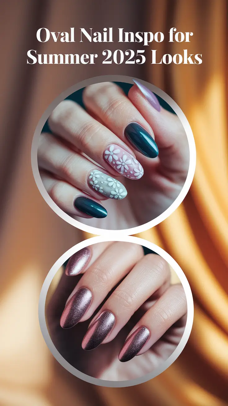 Fresh Oval Nail Inspo for Summer 2025 Looks That Will Make You Crave Color