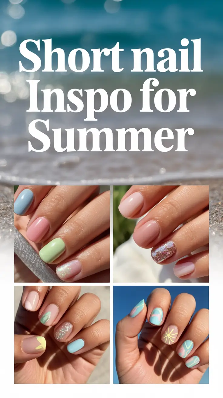 Short Nail Inspo for Summer 2025: Easy, Fun & Y2K-Ready Looks You’ll Love