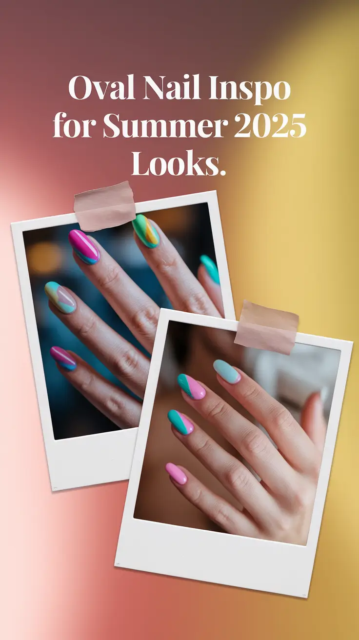 Fresh Oval Nail Inspo for Summer 2025 Looks That Will Make You Crave Color