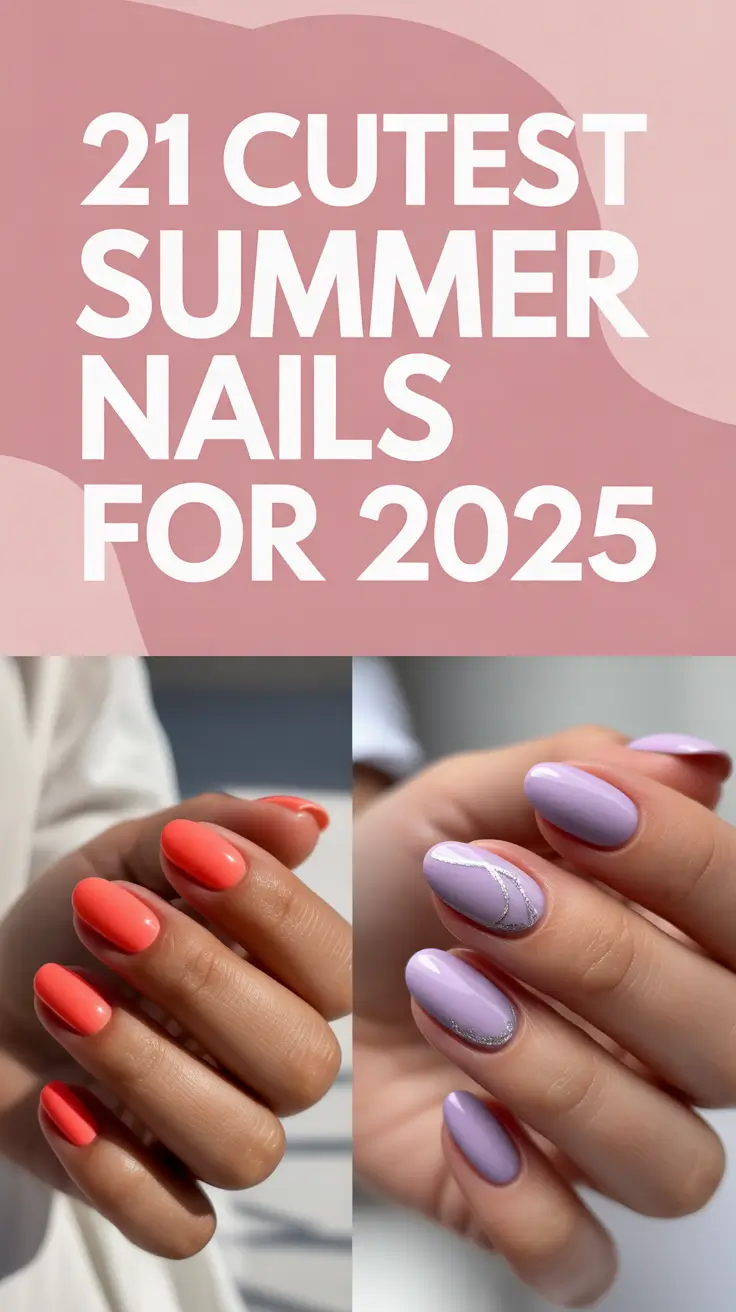 Cutest Summer Nails for 2025: The Most Aesthetic & Colorful Designs to Try This Season