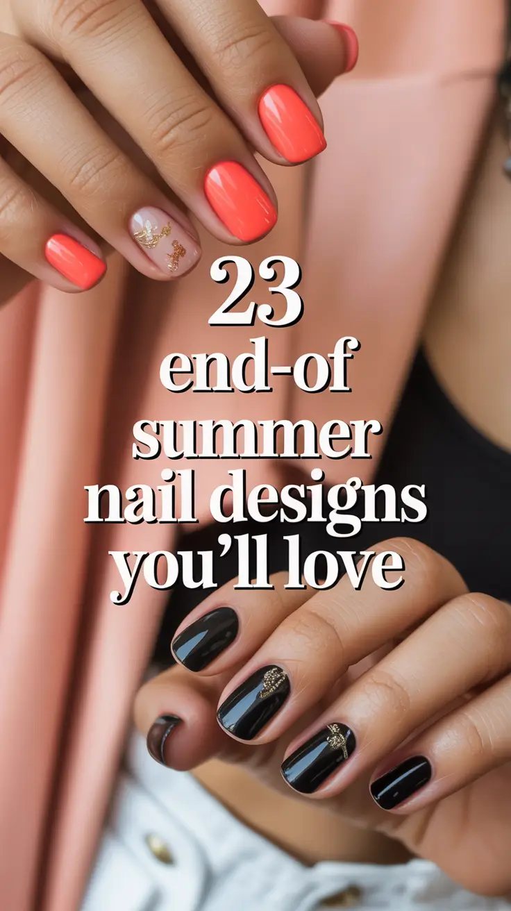 End-of-Summer 2025 Nail Designs You’ll Love: From Almond Art to Square Color Dip