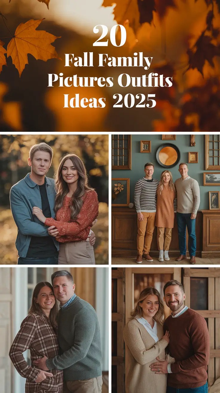 Fall Family Pictures Outfits Ideas 2025: Cozy, Stylish, and Timeless Looks for Every Family