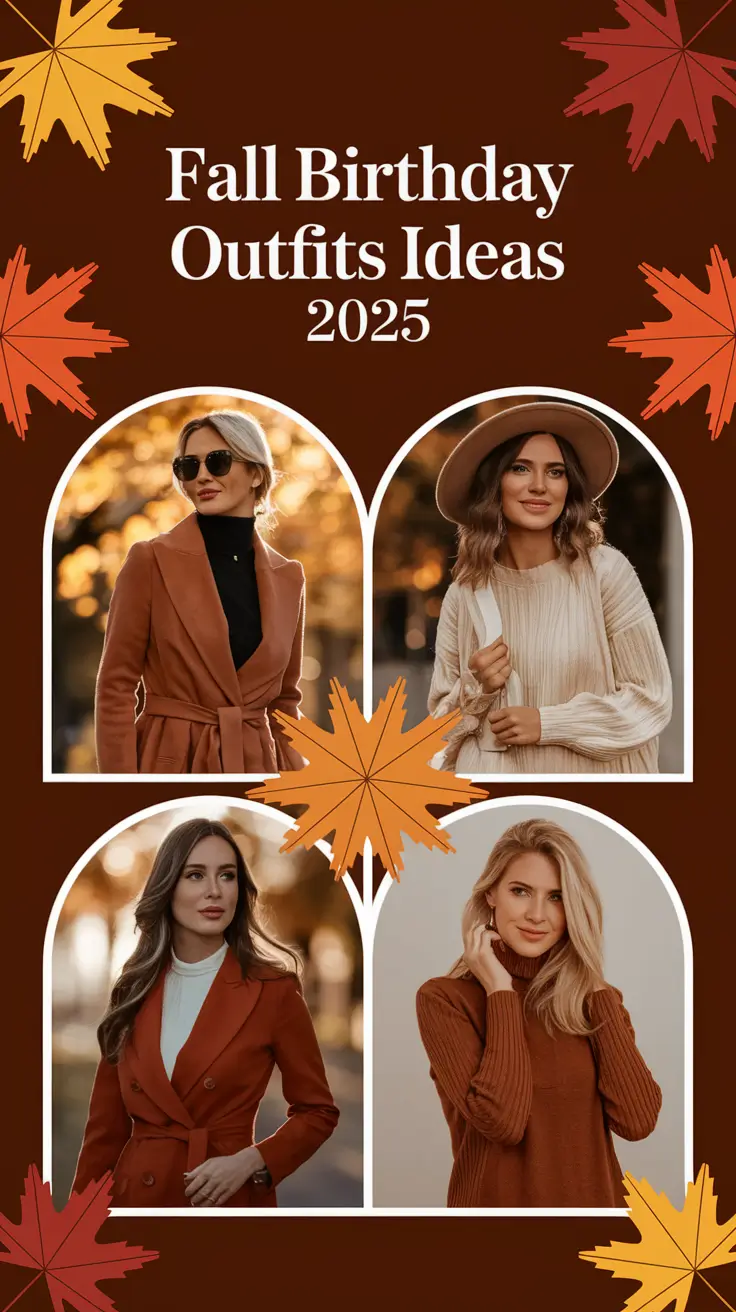Fall Birthday Outfits Ideas 2025 That Will Make You Shine This Season