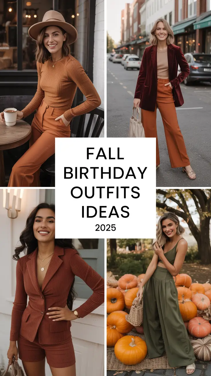 Fall Birthday Outfits Ideas 2025 That Will Make You Shine This Season