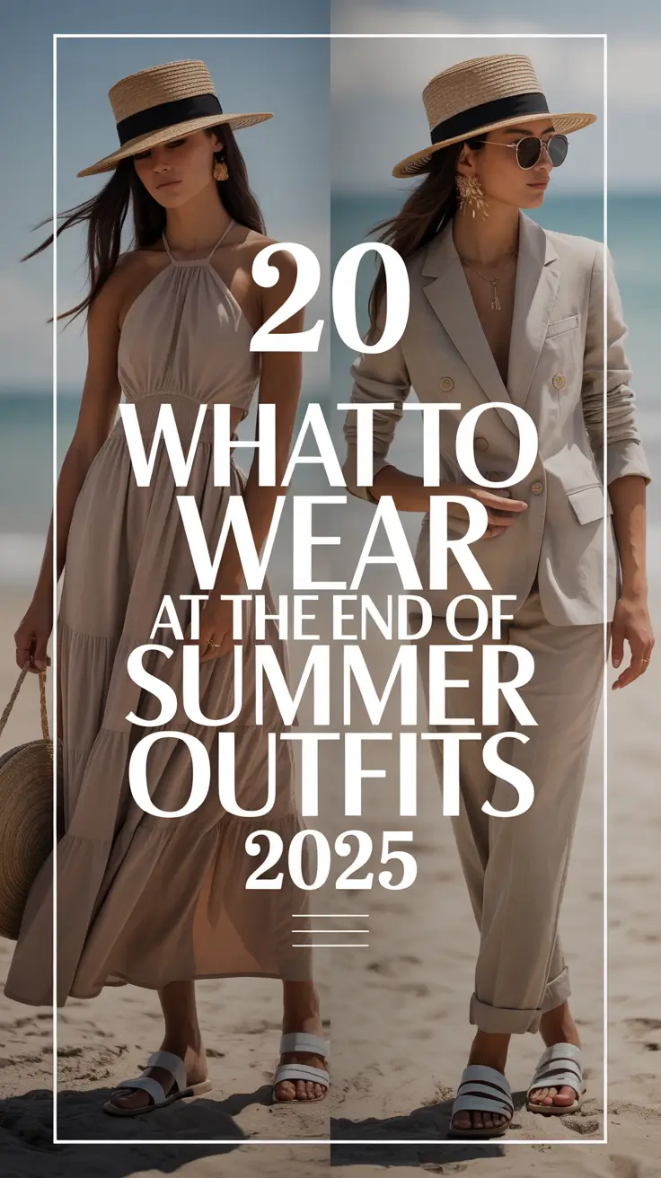 What to Wear at the End of Summer Outfits 2025: From Casual Chic to Workwear Perfection