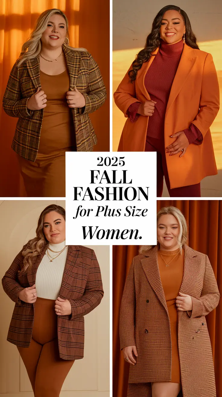 2025 Fall Fashion for Plus Size Women: Cozy, Stylish & Effortlessly Chic Looks