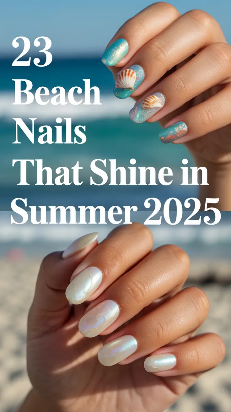 Beach Nails That Shine in Summer 2025: 23 Irresistible Short & Square Styles to Try