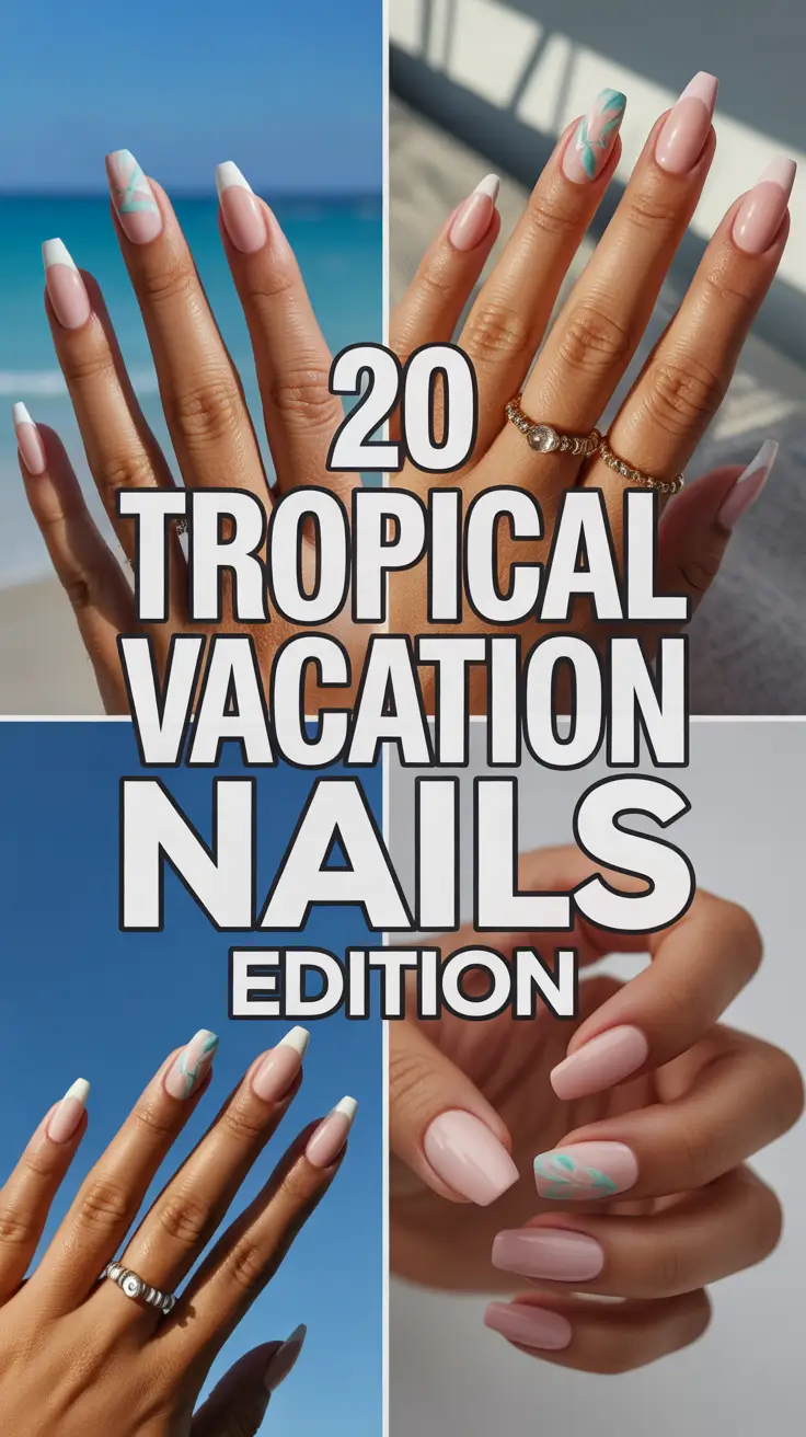 Tropical Vacation Nails 2025 Edition: Beach-Inspired Designs for a Bold Summer Look