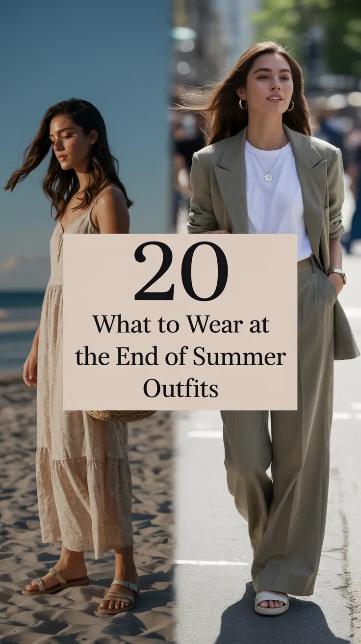 What to Wear at the End of Summer Outfits 2025: From Casual Chic to Workwear Perfection