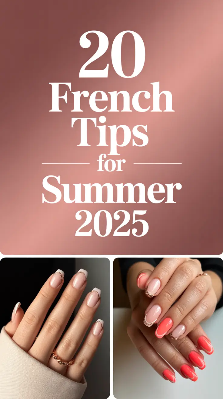 French Tips for Summer 2025: Bold and Cute Nail Ideas to Try This Season