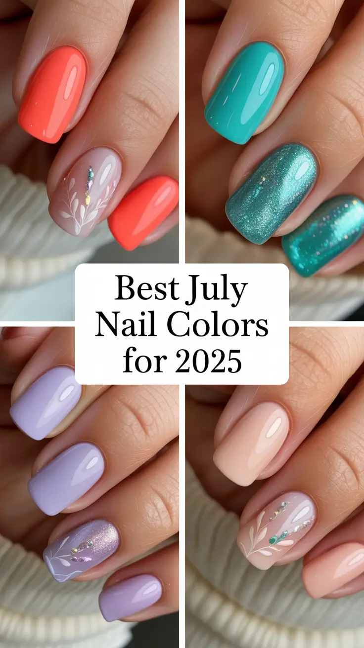 Best July Nail Colors for 2025: Bold Polish Ideas for the Fourth and Beyond