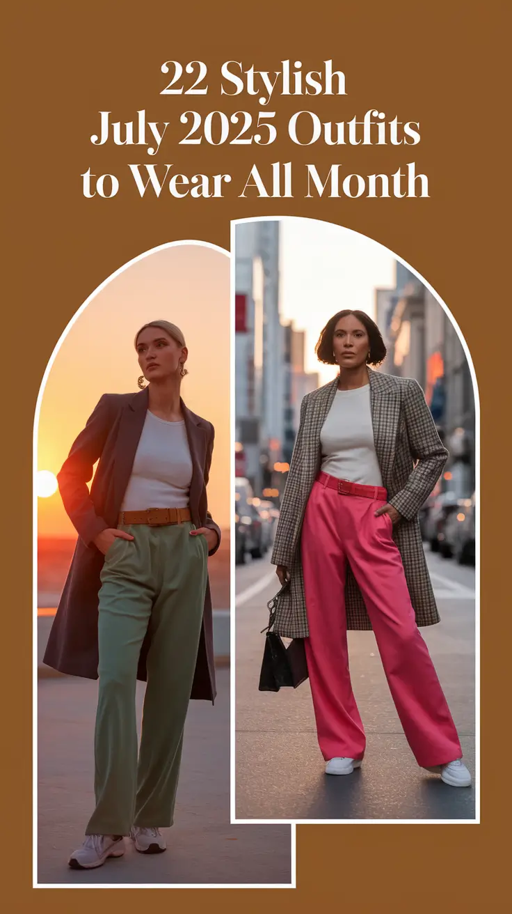 Stylish July 2025 Outfits to Wear All Month: What to Wear from the 4th of July to Every Summer Day