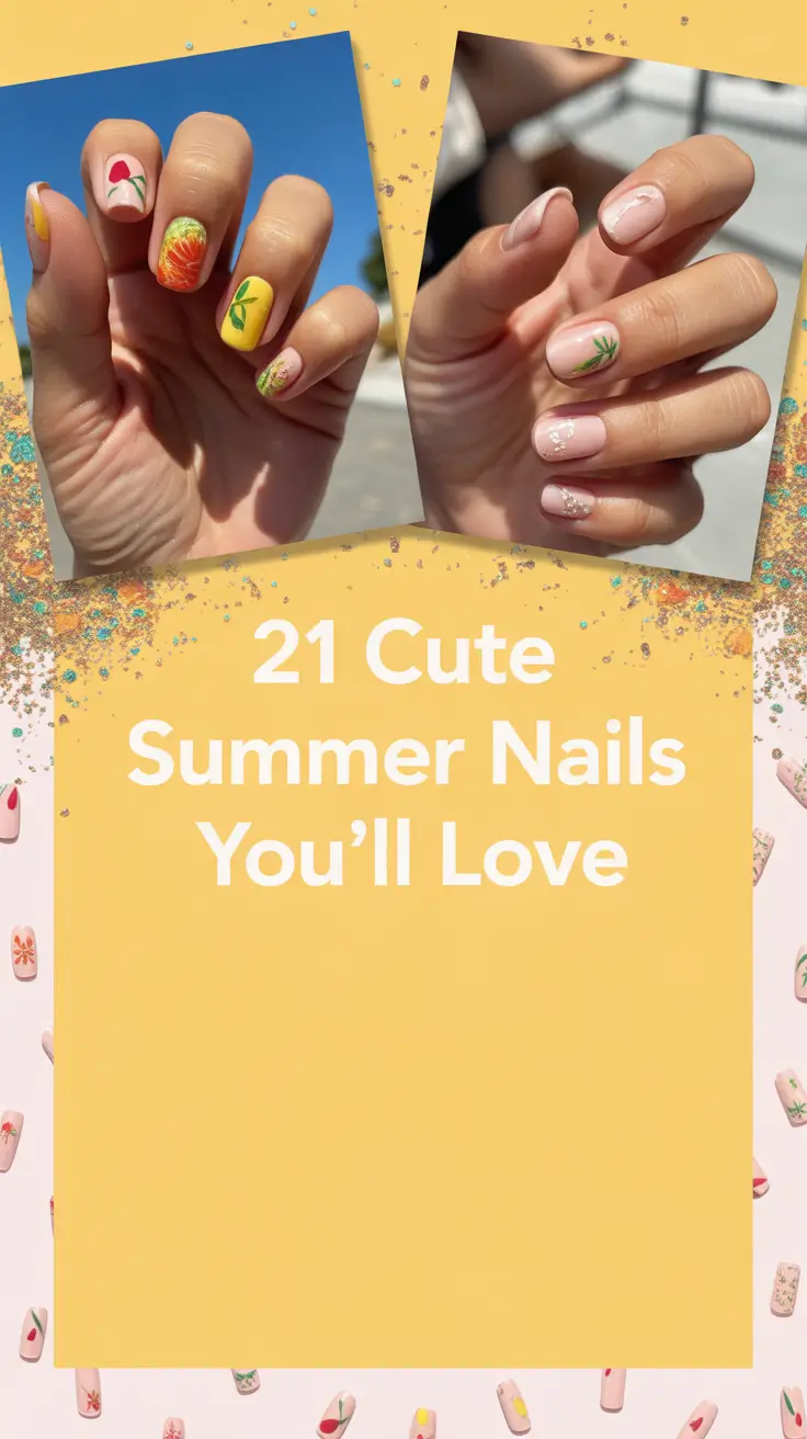 Cute Summer Nails You’ll Love in 2025: Inspo, Bright Colors, and Designs Pretty Art Ideas Simple