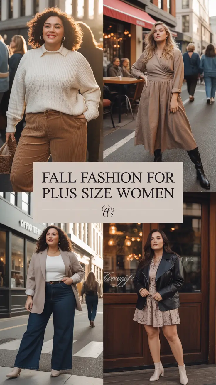 2025 Fall Fashion for Plus Size Women: Cozy, Stylish & Effortlessly Chic Looks