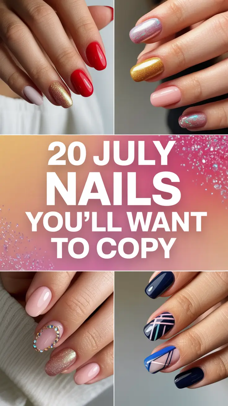 July 2025 Nails You’ll Want to Copy: Trendy Designs for the 4th of July and Beyond