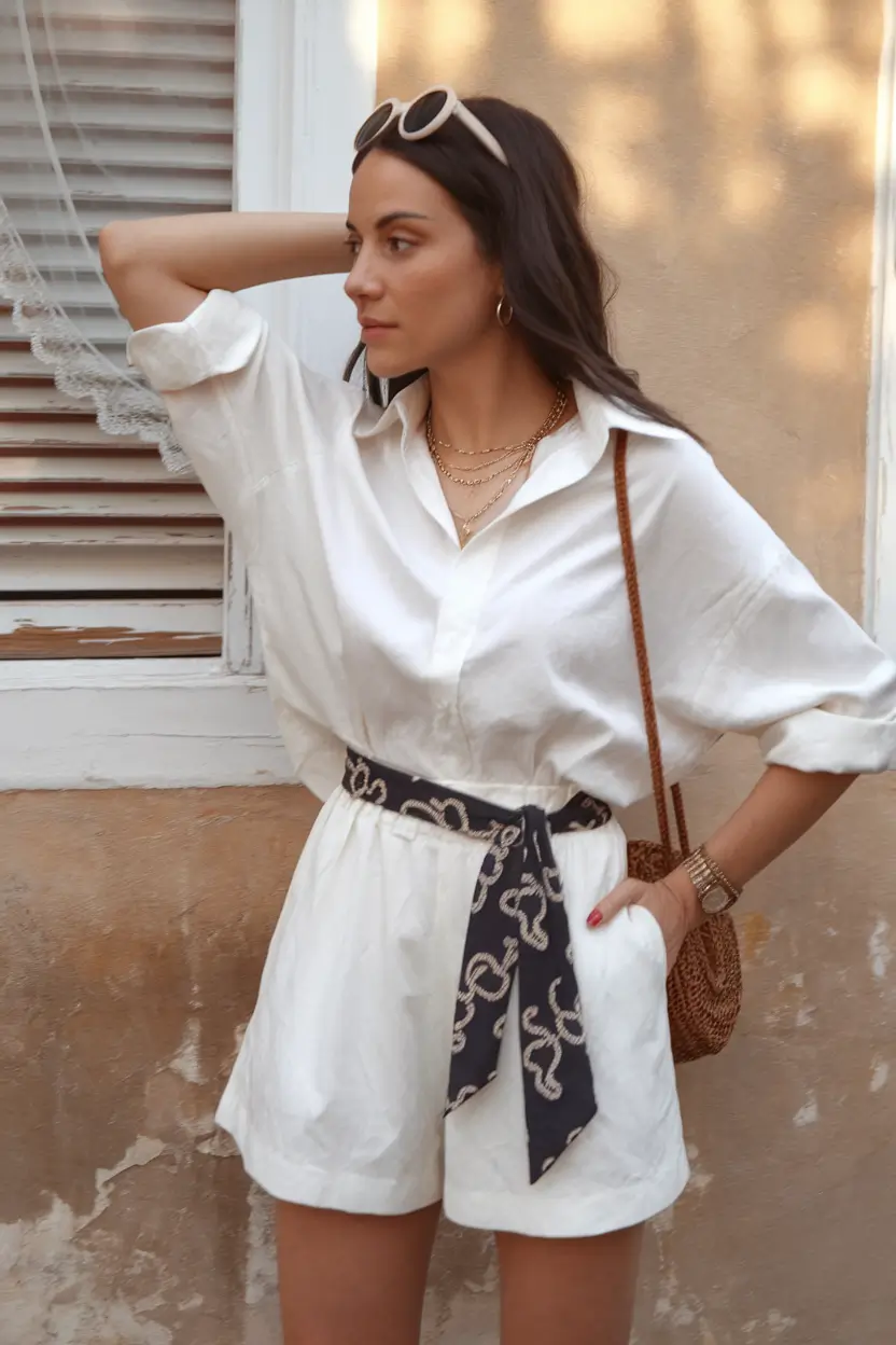 july 2025 outfits Effortlessly Mediterranean