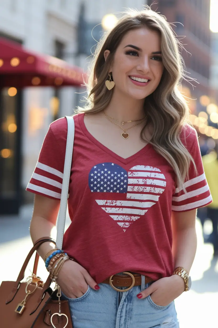 2025 fourth of july outfits Patriotic and Pretty