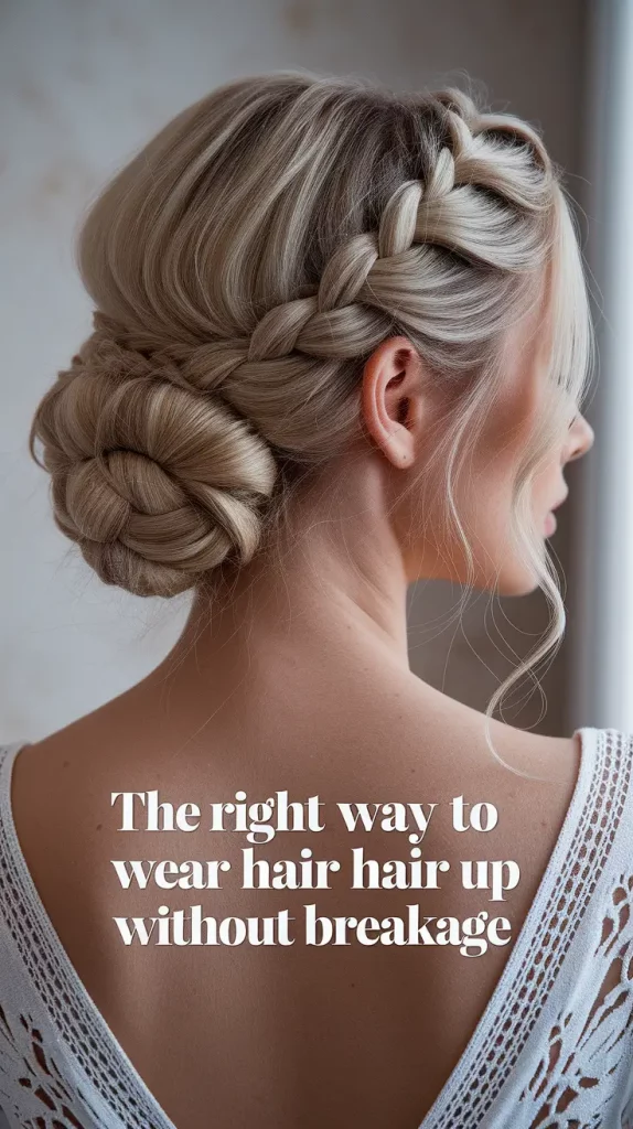 How to Wear Hair Up Without Breakage in 2025