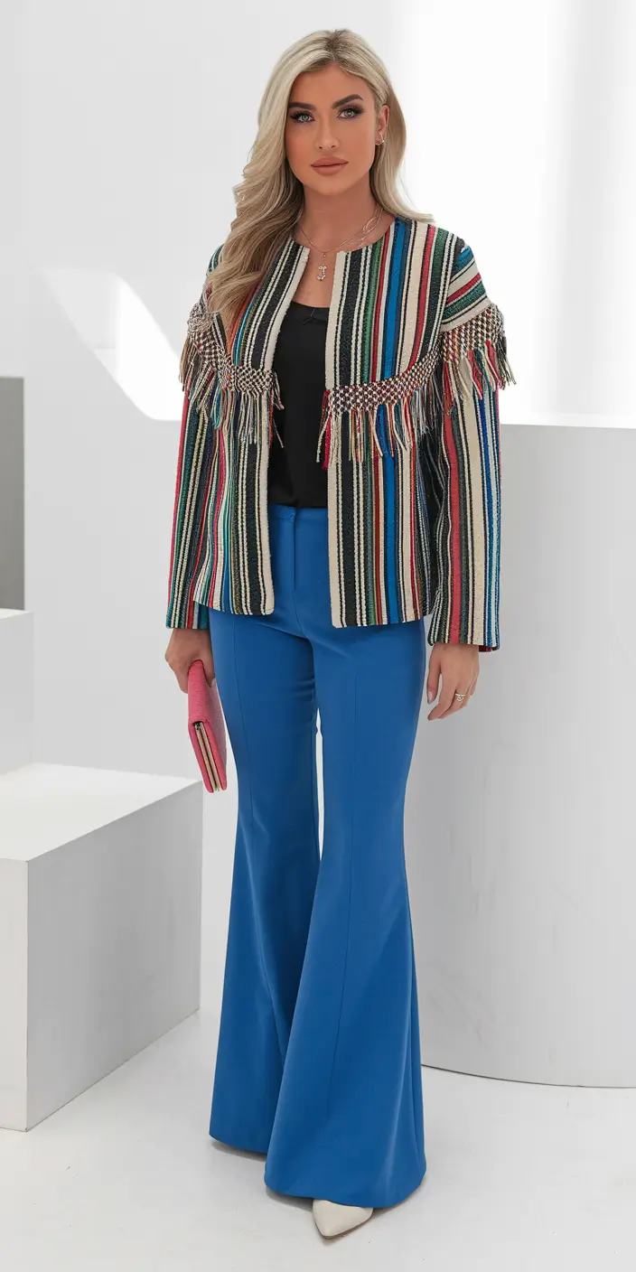 2025 Fall Casual Looks and Outfits Ideas Color and Character with a Bohemian Flair