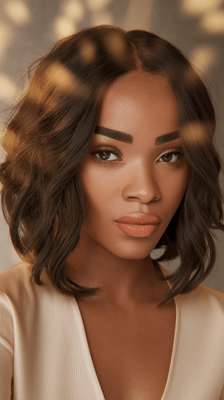 2025 Fall Hair Color Guide for Deep Skin Tones: Bold Browns, Soft Curls & Everything in Between