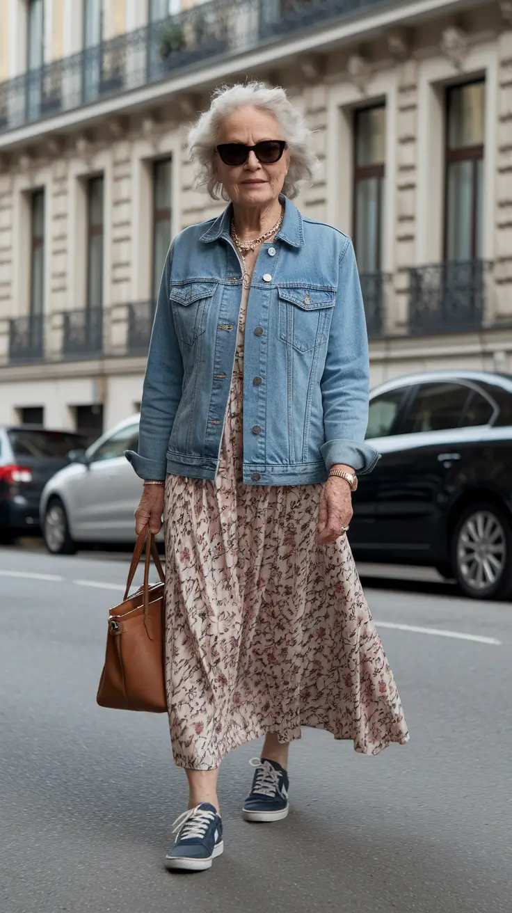 casual Streetwise Florals in Motion